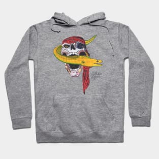 Pirate Eel (for light shirts) Hoodie